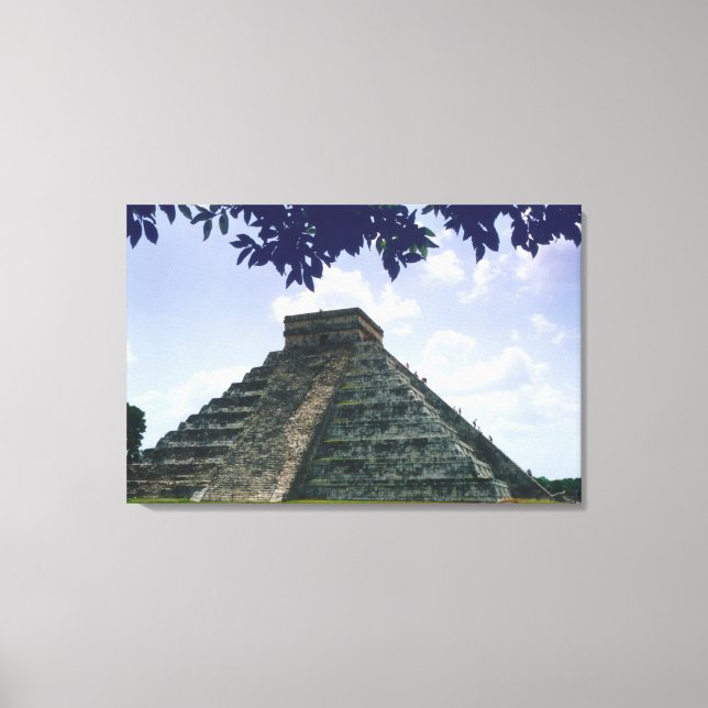 Impressão Em Tela Chichen Itza (Frente)