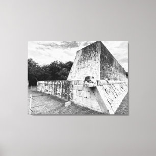 Impressão Em Tela Chichén Itzá: A Bola do Excelente