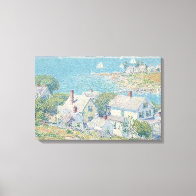 Impressão Em Tela Childe Hassam - Cabeça de Nova Inglaterra (Frente)