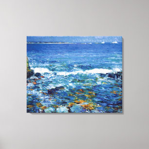 Impressão Em Tela Childe Hassam - Ilha do Pato a partir de Appledore