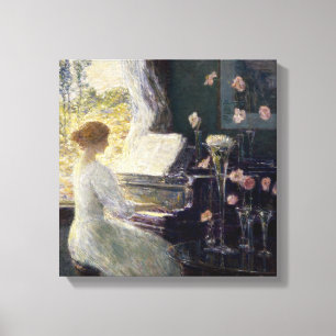 Impressão Em Tela Childe Hassam - O Sonata