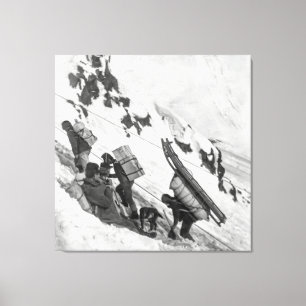 Impressão Em Tela Chilkoot Pass - Yukon Dourado Rush 1898