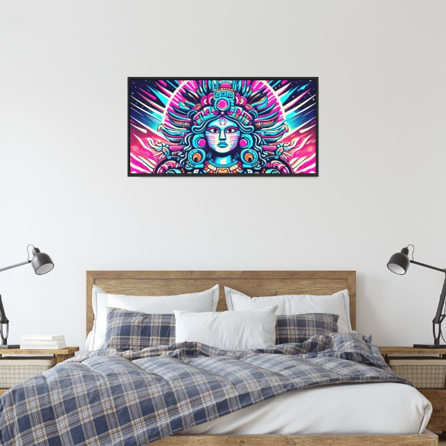 Impressão Em Tela Chīmalmā 8 (Insitu(Quarto))