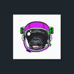 Impressão Em Tela Chimp Pop Art<br><div class="desc">Bobo nunca foi para o espaço,  mas aqui ele está tentando enganar todos a pensar que foi. Você pode ajudá-lo colocando esta bela imagem na sua parede.</div>