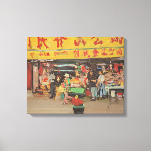 Impressão Em Tela Chinatown New York 2012