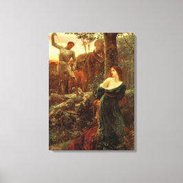 Impressão Em Tela Chivalry (por Frank Dicksee)