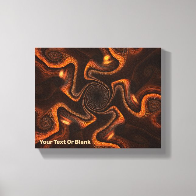 Impressão Em Tela Chocolate mexicano (Frente)