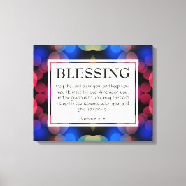 Impressão Em Tela Christian, O SENHOR ADORA VOCÊ Números 6:24-26