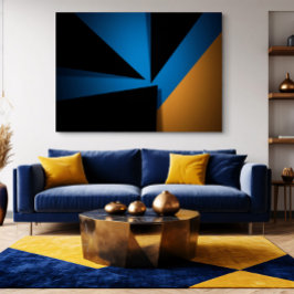 Impressão Em Tela Chromatic Convergence