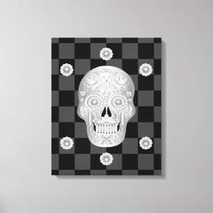 Impressão Em Tela Chrome Calavera Watch