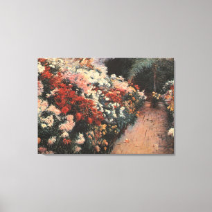 Impressão Em Tela Chrysanthemums de Dennis Miller Bunker