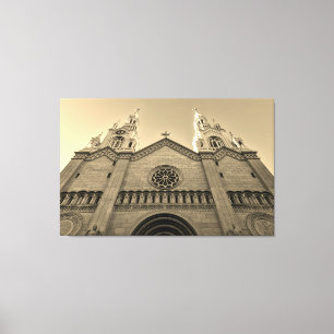 Impressão Em Tela Church Exterior