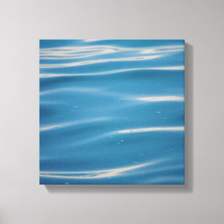 Impressão Em Tela Chuva cai no lago Michigan