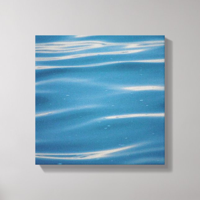 Impressão Em Tela Chuva cai no lago Michigan (Frente)