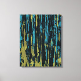 Impressão Em Tela Chuva da janela ~ 16X20 1,5"Espessa