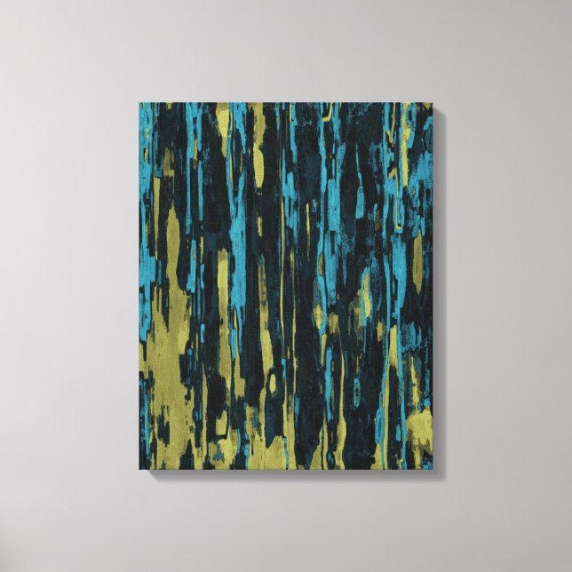 Impressão Em Tela Chuva da janela ~ 16X20 1,5"Espessa (Frente)