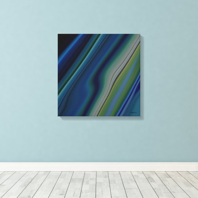 Impressão Em Tela Chuva de Outubro (Insitu(piso de madeira))