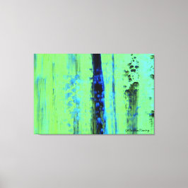 Impressão Em Tela Chuva Urbana