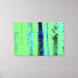 Impressão Em Tela Chuva Urbana