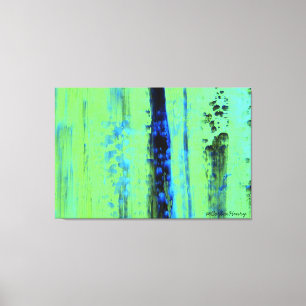 Impressão Em Tela Chuva Urbana