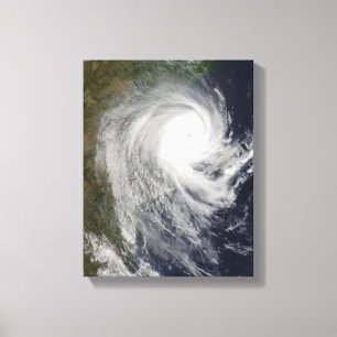 Impressão Em Tela Ciclone tropical Favio sobre Mozambique