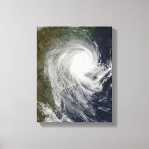 Impressão Em Tela Ciclone tropical Favio sobre Mozambique