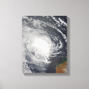 Impressão Em Tela Ciclone tropical Jacob que aproxima Austrália