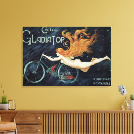 Impressão Em Tela Ciclos Gladiadores, Arte Vitoriana Vintage Nouveau