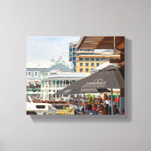 Impressão Em Tela Cidade à Beira-Mar de Cape Town ZA