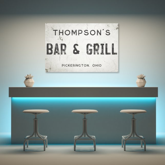 Impressão Em Tela Cidade Bar da Casa Industrial Moderna da Rússia (Criador carregado)