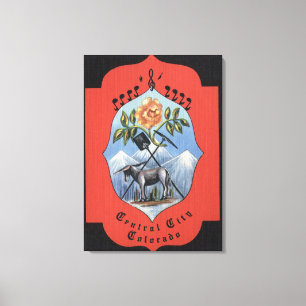 Impressão Em Tela Cidade central, Colorado - opinião oficial do sel