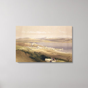 Impressão Em Tela Cidade das Tíerias no Mar da Galileia