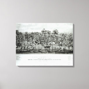 Impressão Em Tela Cidade de Sacramento, Califórnia