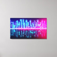 Cidade distante do Cyberpunk