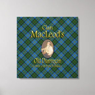 Impressão Em Tela Cigarro Dunvegan Pipe do Clan MacLeod