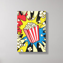 Impressão Em Tela Cinema Night Munchies