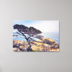 Impressão Em Tela Cipreste junto ao mar