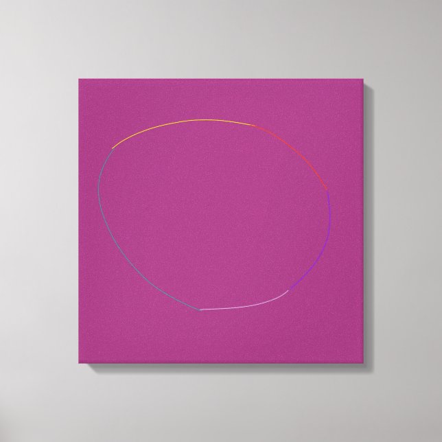 Impressão Em Tela Circle (Frente)