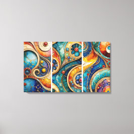 Impressão Em Tela Circo de Água