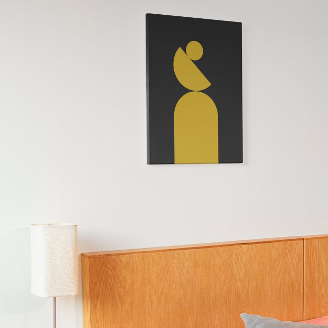 Impressão Em Tela Círculo de Meio século Equilibrado (Criador carregado)