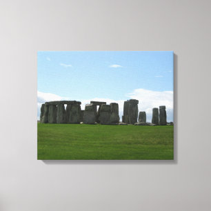 Impressão Em Tela Círculo de Pedras Pré-Histórico de Stonehenge Ingl