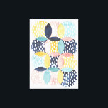 Impressão Em Tela Círculos Geométricos de Aquarela<br><div class="desc">Círculos Geométricos De Aquarela Artista: Grace Popp</div>