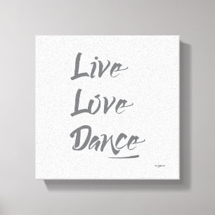 Impressão Em Tela Citação de Texto da Cinza de DANÇA DE AMOR AO V