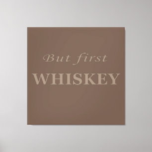 Impressão Em Tela citação de uísque