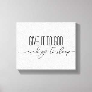 Impressão Em Tela Citação Inspirativa Na Madeira Branqueada