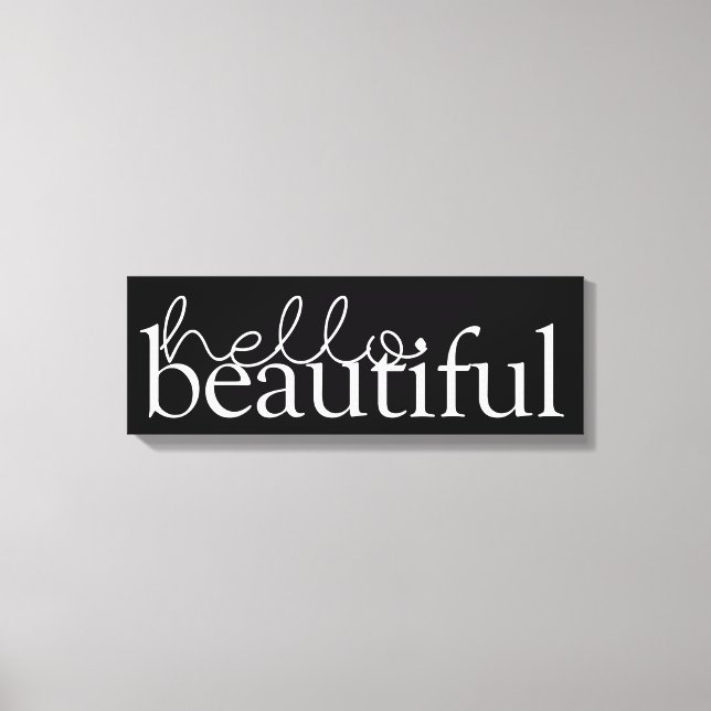 Impressão Em Tela Citações de Amor IV (Frente)