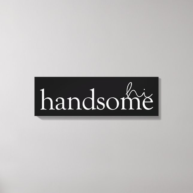 Impressão Em Tela Citações de Amor V (Frente)