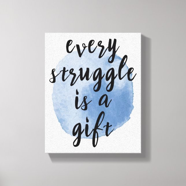 Impressão Em Tela Citações inspiradoras para amor próprio (Frente)