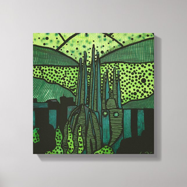 Impressão Em Tela Cities of the World - Barcelona (Frente)