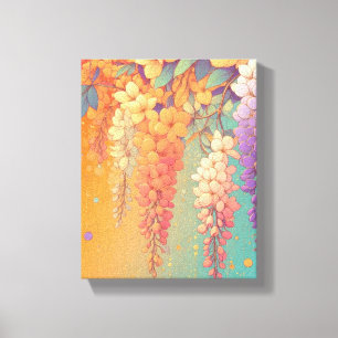 Impressão Em Tela Citrus Sunset Wisteria